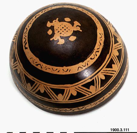 teknikprov, skål, kärl, kalebasskål, vessel, bowl, huacal
