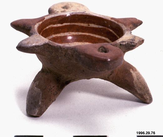 kruka, kärl, miniatyrkärl, trefot, bowl, tripod, vessel, miniature bowl