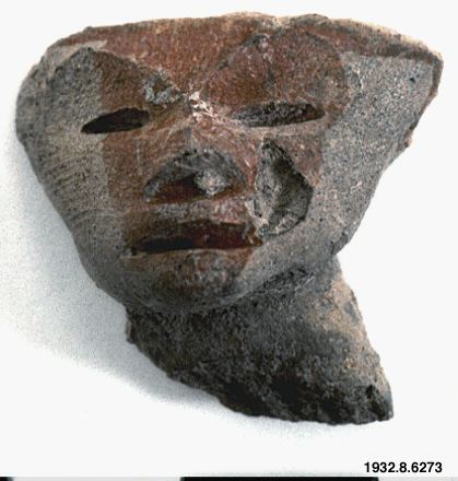 skulptur, figur, fragment, sculpture