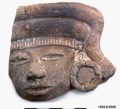 huvud, skulptur, fragment, figur