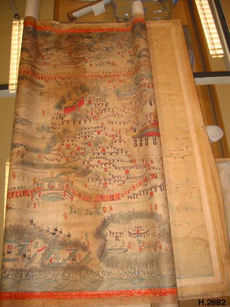 målning, thangka, tempelmålning, thanka, painting