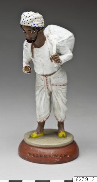 figur, skulptur, sculpture, washerman