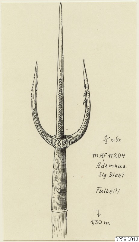 spjut, Teckning, drawing