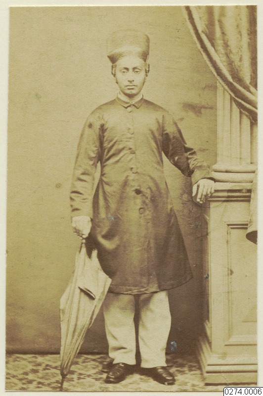 huvudbonad, porträtt, man, paraply, fotografi, photograph