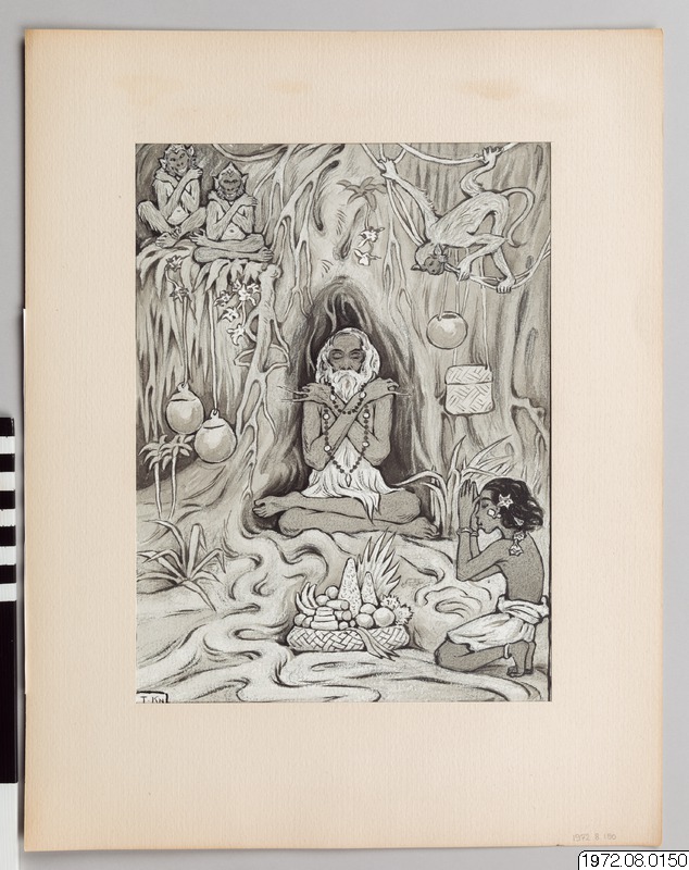 teckning, akvarell, illustration, water colour