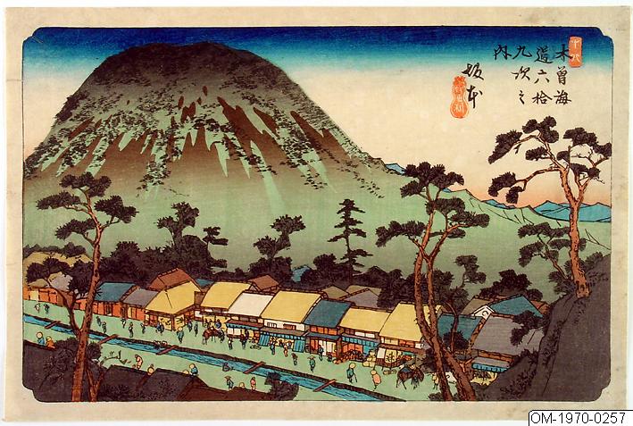 Ando (senare Utagawa Hiroshige) Hiroshige, Träsnitt, Bildkonst, Print, Woodcut, Woodblock