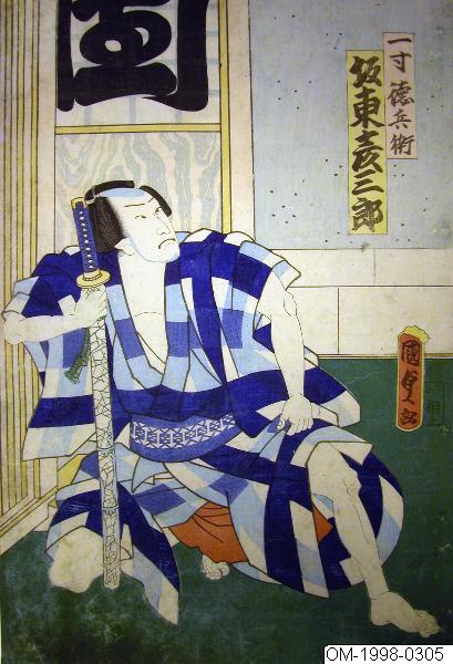 Utagawa Kunisada (Toyokuni III), Träsnitt, Bildkonst, Woodblock, Print, Woodcut