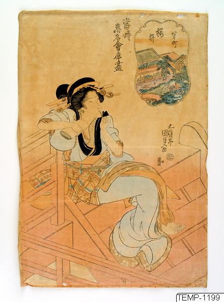 Utagawa Kunisada (Toyokuni III), Träsnitt, Bildkonst, Woodcut, Print, Woodblock