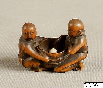 Pjäs, figur, netsuke, figurine, sculpture