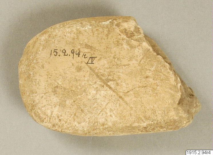 figur, Lerkärlsfragment., sculpture, figurine
