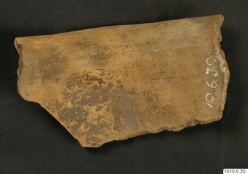 Kantfragment., kärl, vessel