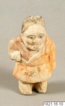 figur, Lerfigur, figurine, sculpture