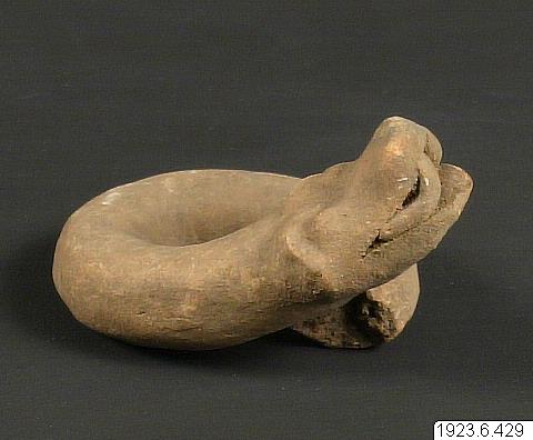 figur, Orm och groda, figurine, sculpture, Figurilla