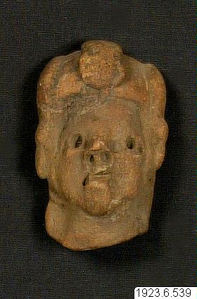 figur, sculpture, figurine, Cabeza de figurilla