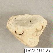 Lergodshuvud, figur, sculpture, figurine