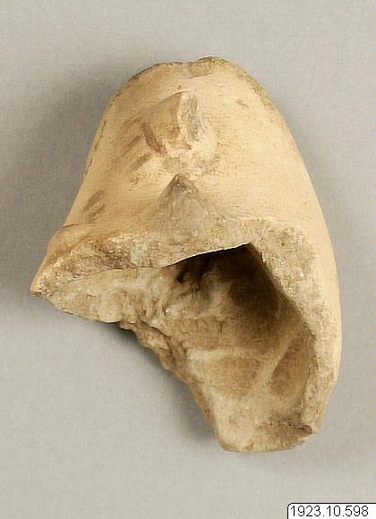 figur, Lerfigur-fragment, figurine, sculpture