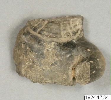 Lerfigur., figur, sculpture, figurine