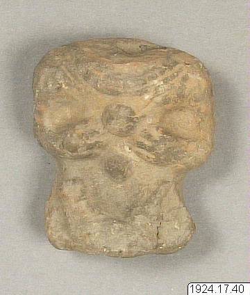 Lerfigur., figur, sculpture, figurine