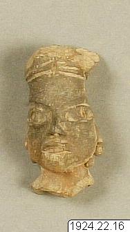 figur, sculpture, figurine, Cabeza de figurilla