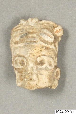 figur, figurine, sculpture, Cabeza de figurilla