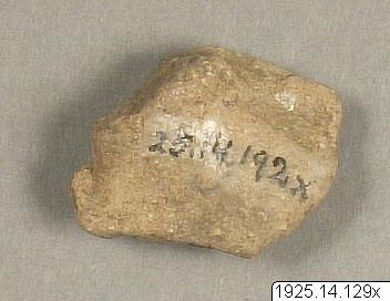 figur: människa/djur (?), Lerkärlsfragment., sculpture, figure