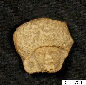 figur, figurine, sculpture, Cabeza de figurilla