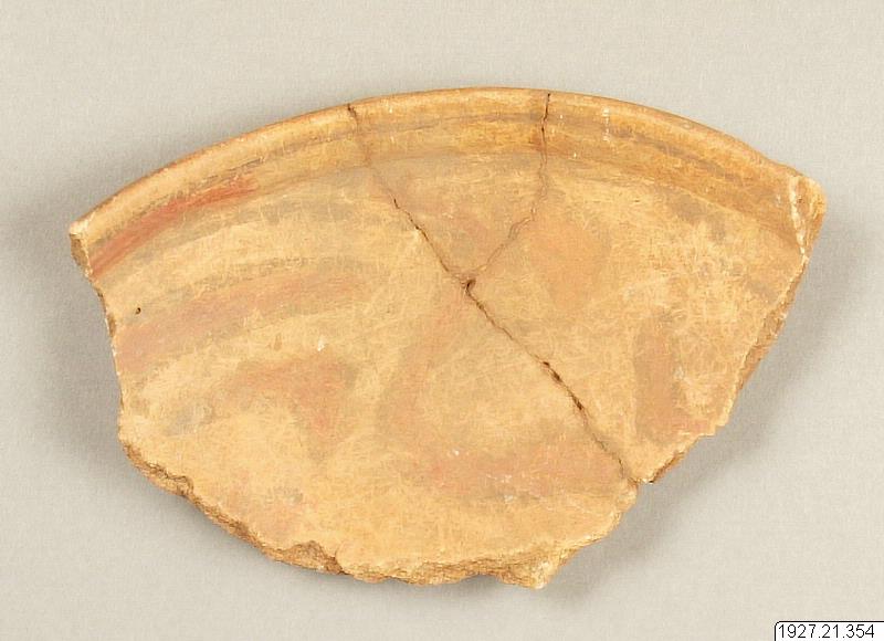 Kantfragment., fat, plate
