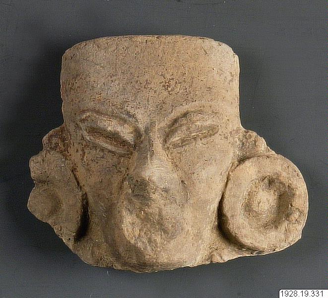 figur, figurine, sculpture, Cabeza de figurilla