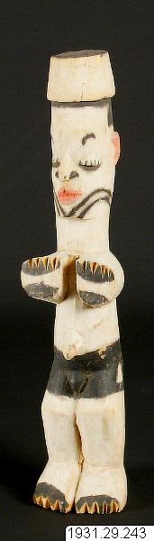figur: människa ( ju - ju), Ju-ju-figur, sculpture, figure