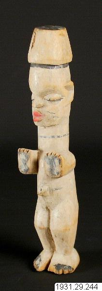 figur: människa ( ju - ju), Ju-ju-figur, sculpture, figure