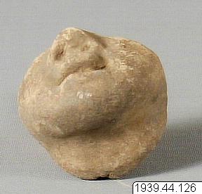 Lerkärlsfragment., figur, sculpture, figurine