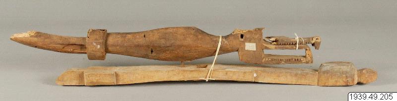 figur: djur: krokodil, Andesnideri, sculpture, figure, ia-wari, aisala
