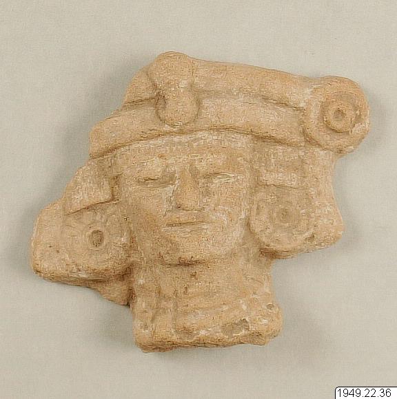 figur, sculpture, figurine, Cabeza antropomórfica