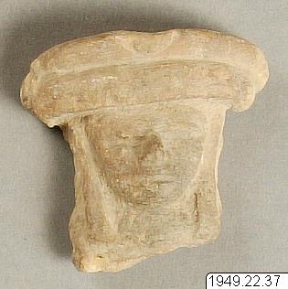 figur, sculpture, figurine, Cabeza antropomórfica