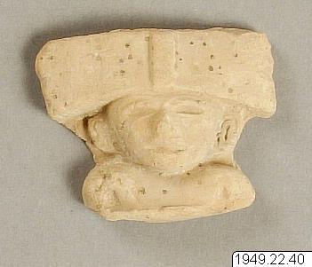 figur, figurine, sculpture, Cabeza antropomórfica