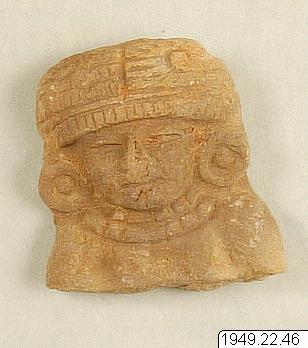 figur, sculpture, figurine, Cabeza antropomórfica