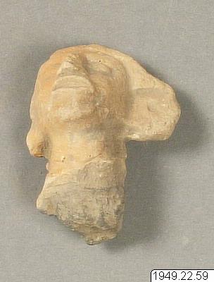 figur, figurine, sculpture, Cabeza antropomórfica