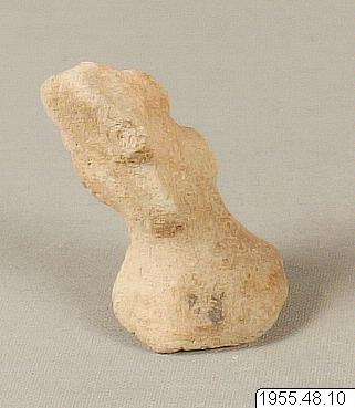 Keramikföremål, figur: människa (huvud) (?), figure, sculpture