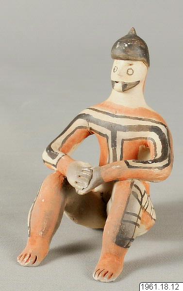 Lergodsfigur., figur, sculpture, figurine