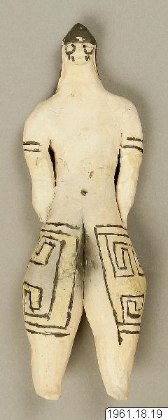 Lergodsfigur., figur, figurine, sculpture