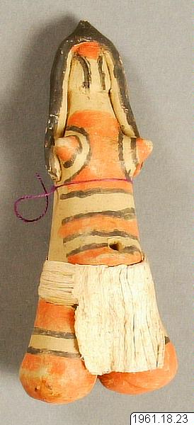 figur, Lergodsfigur., sculpture, figurine