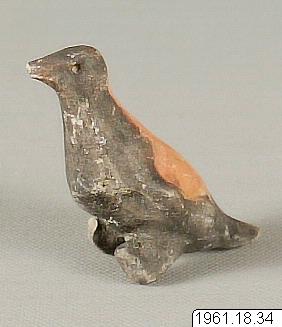 figur: djur: fågel (tukan), Tukan., figure, sculpture