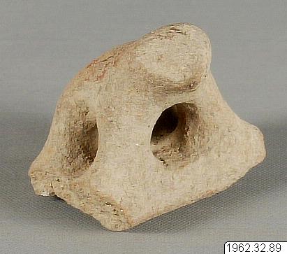 Keramikfragment, figur: djur: groda, sculpture, figure