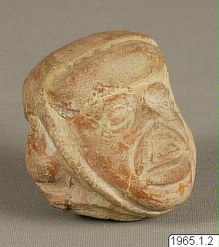kärl, figurkärl, Huvud., sculpture, figure, vessel