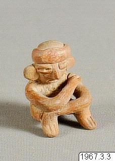 Lerfigur., figur, figurine, sculpture, Figurilla