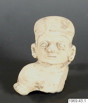 figur, Keramikhuvud., figurine, sculpture