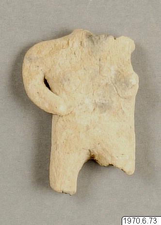 Lerfigur., figur, figurine, sculpture