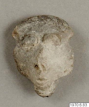 figur: människa/djur?, Lerfigur., figure, sculpture