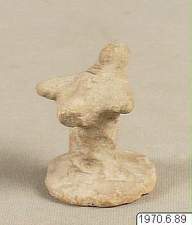 figur: djur: fågel, Lerfigur., sculpture, figure