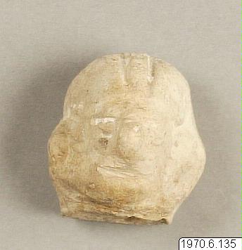 figur, Manshuvud., figurine, sculpture